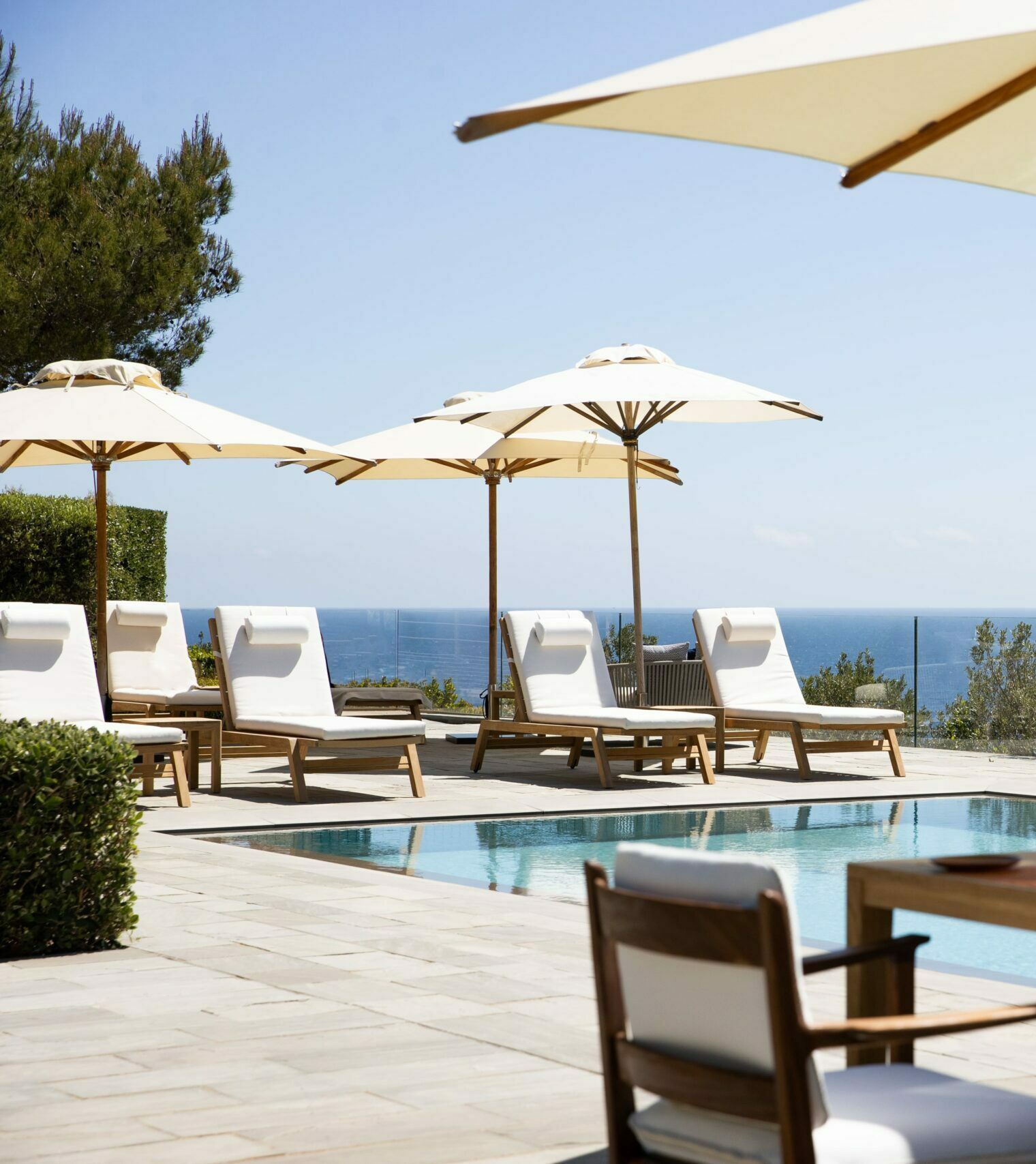 French Flair French Riviera La Réserve Ramatuelle swimming pool